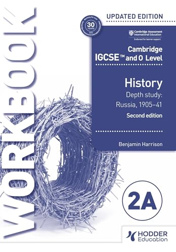 Beispielbild fr Cambridge Igcse And O Level History Workbook 2a - Depth Study: Russia, 1905-41 2nd Edition zum Verkauf von GreatBookPrices