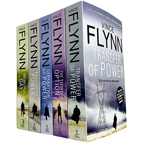 Stock image for A Mitch Rapp Novel Series 5 Books Collection Set By Vince Flynn (Transfer Of Power, The Third Option, Separation of Power, Executive Power, Memorial Day) for sale by Ergodebooks