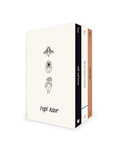 Stock image for Rupi Kaur Trilogy Boxed Set: milk and honey, the sun and her flowers, and home body for sale by Books Puddle
