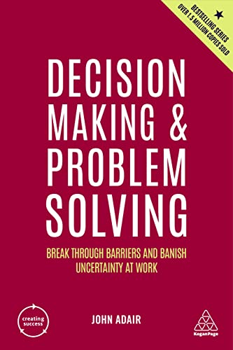 Beispielbild fr Decision Making and Problem Solving zum Verkauf von Blackwell's