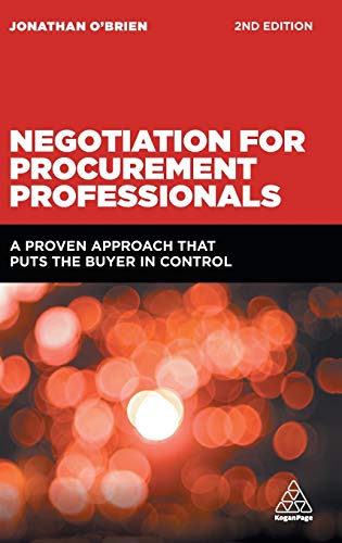 9781398695122: Negotiation for Procurement Professionals: A Proven Approach that Puts the Buyer in Control