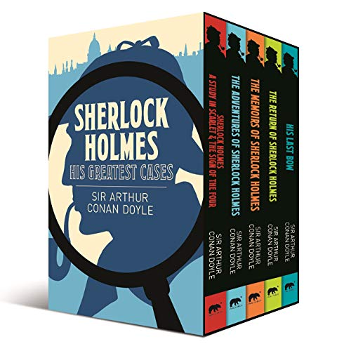 Stock image for Sherlock Holmes: His Greatest Cases: 5-Book Paperback Boxed Set (Arcturus Classic Collections, 8) for sale by Book Outpost