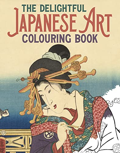 Stock image for The Delightful Japanese Art Colouring Book for sale by Blackwell's