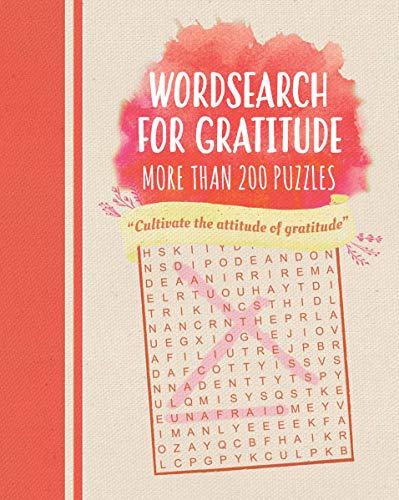 Beispielbild fr Wordsearch for Gratitude: Puzzles to make you thankful (Color Cloud Puzzles, 7) zum Verkauf von SecondSale
