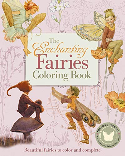 Beispielbild fr The Enchanting Fairies Coloring Book: Beautiful Fairies to Color and Complete zum Verkauf von ThriftBooks-Atlanta