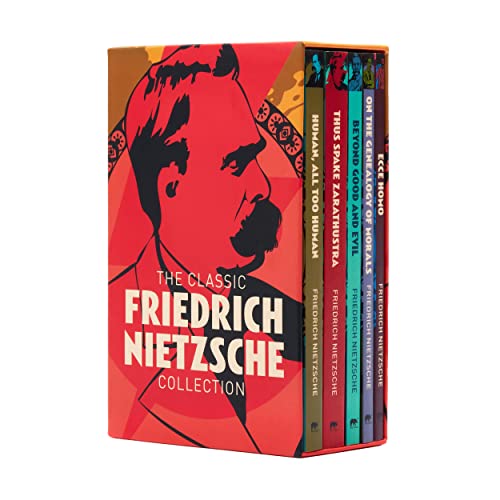 Stock image for The Classic Friedrich Nietzsche Collection 5 Books Box Set (Ecce Homo, Beyond Good and Evil, Thus Spake Zarathustra, Human All Too Human, On the Genealogy of Morals) for sale by Revaluation Books