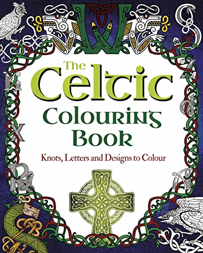 Stock image for The Celtic Colouring Book: Knots, Letters and Designs to Colour (Arcturus Creative Colouring) for sale by WorldofBooks