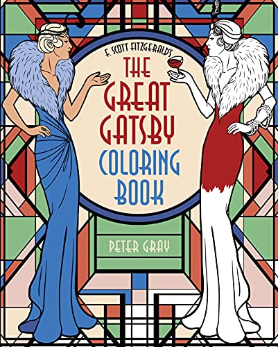 Beispielbild fr F. Scott Fitzgerald's The Great Gatsby Coloring Book zum Verkauf von SecondSale