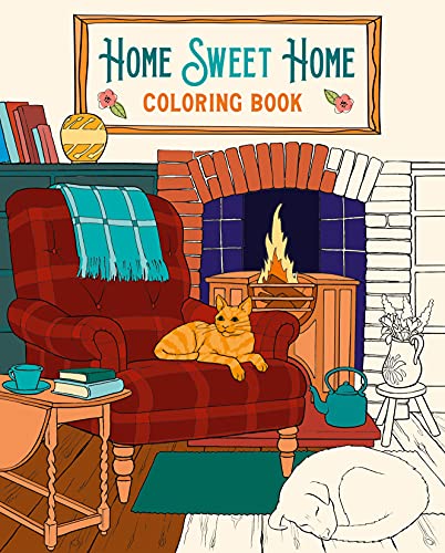 Stock image for Home Sweet Home Coloring Book (Sirius Creative Coloring) for sale by Book Outpost