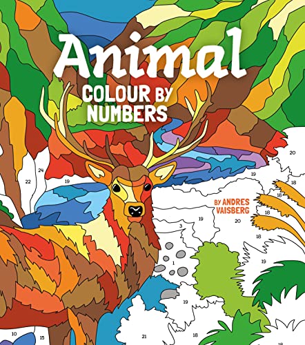 Beispielbild fr Animal Colour by Numbers (Arcturus Creative Colour by Numbers) zum Verkauf von WorldofBooks