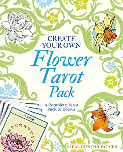 Beispielbild fr Create Your Own Flower Tarot Pack: A Complete Tarot Pack to Colour zum Verkauf von WorldofBooks