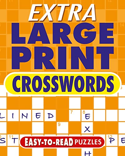 Imagen de archivo de Extra Large Print Crosswords a la venta por Blackwell's