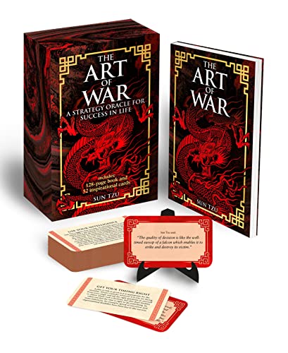 Beispielbild für The Art of War Book & Card Deck: A Strategy Oracle for Success in Life: Includes 128-page Book and 52 Inspirational Cards (Arcturus Oracle Kits) zum Verkauf von Book Deals