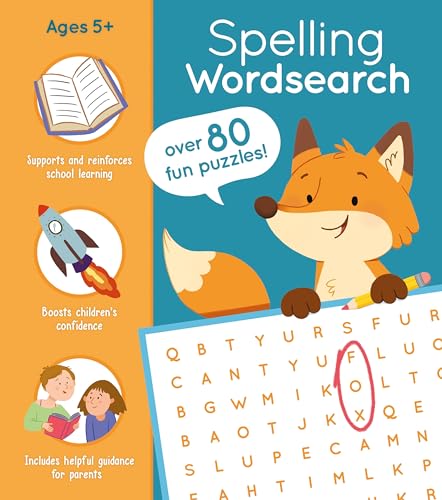 Beispielbild fr Spelling Wordsearch: Over 80 Fun Puzzles! zum Verkauf von Book Outpost