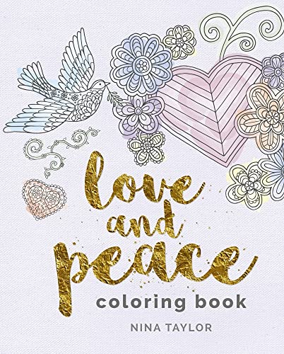 Stock image for Love and Peace Coloring Book (Sirius Creative Coloring) for sale by Book Outpost