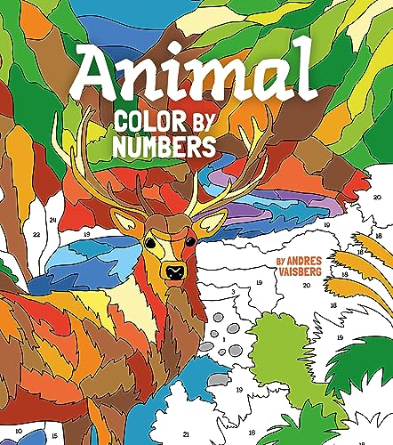 Beispielbild fr Animal Color by Numbers (Sirius Creative Color by Numbers) zum Verkauf von Book Outpost