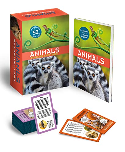 9781398820012: Animals: Book and Fact Cards: 128-Page Book & 52 Fact Cards