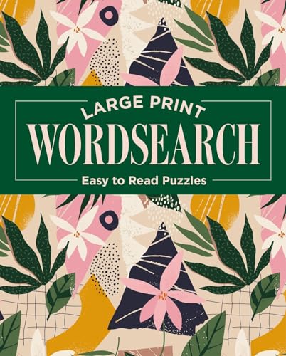 9781398820111: Large Print Wordsearch: Easy to Read Puzzles