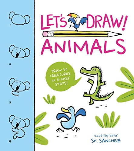 Beispielbild fr Let's Draw! Animals: Draw 50 Creatures in a Few Easy Steps! zum Verkauf von ThriftBooks-Atlanta