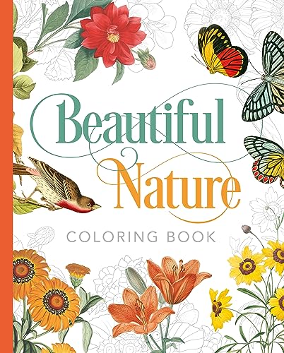 Stock image for Beautiful Nature Coloring Book (Sirius Classic Nature Coloring) for sale by Zoom Books Company