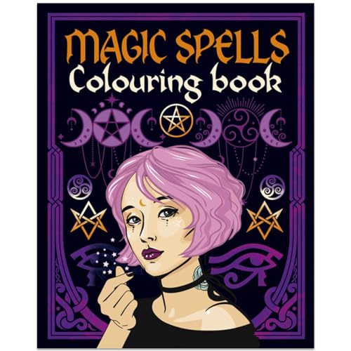 Beispielbild fr Magic Spells Colouring Book (Arcturus Creative Colouring) zum Verkauf von WorldofBooks