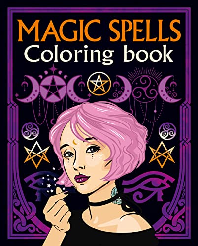9781398830189: Magic Spells Coloring Book (Sirius Creative Coloring)