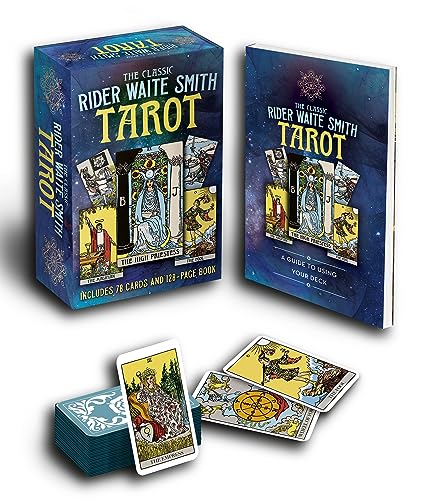 Stock image for The Classic Rider Waite Smith Tarot Book & Card Deck (Paperback) for sale by Grand Eagle Retail