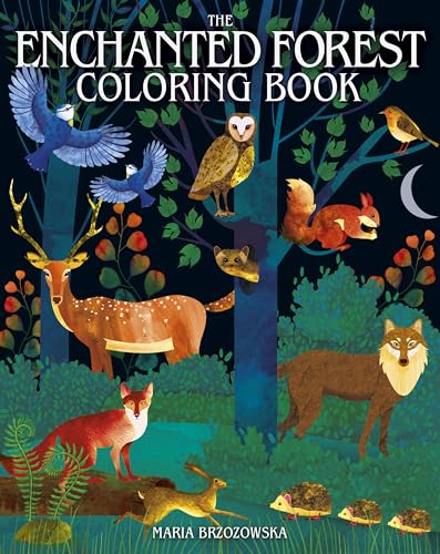 Stock image for The Enchanted Forest Coloring Book (Sirius Creative Coloring) [Paperback] Brzozowska, Maria for sale by Lakeside Books