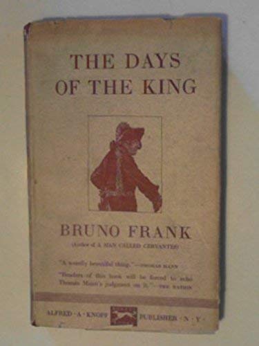 Stock image for The Days of the King for sale by Discover Books