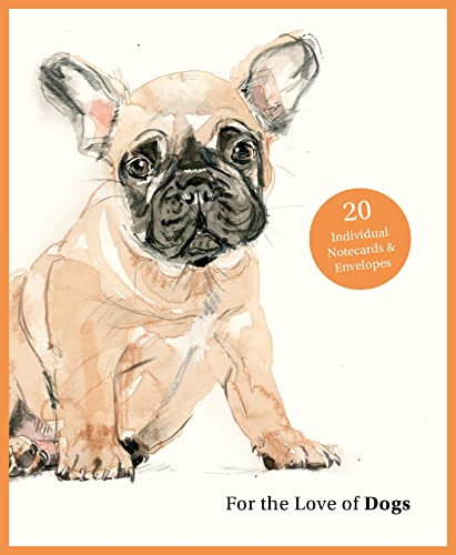 Stock image for For the Love of Dogs: 20 Individual Notecards and Envelopes for sale by Russell Books