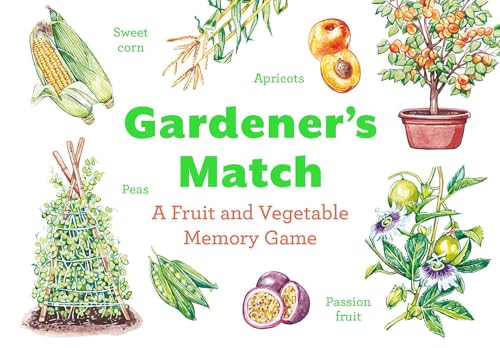Imagen de archivo de Gardener's Match : A Fruit and Vegetable Memory Game a la venta por GreatBookPrices