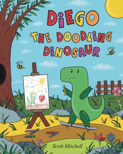 Beispielbild fr Diego The Doodling Dinosaur zum Verkauf von WorldofBooks