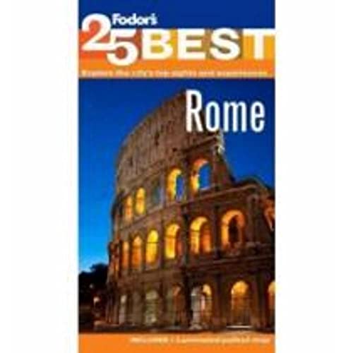 9781400005505: Fodor's 25 Best Rome [Lingua Inglese]