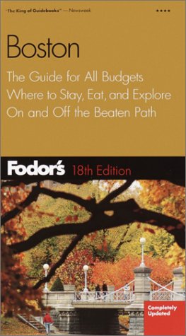 Fodor's Boston 18th ed. (9781400010288) by Fodor's