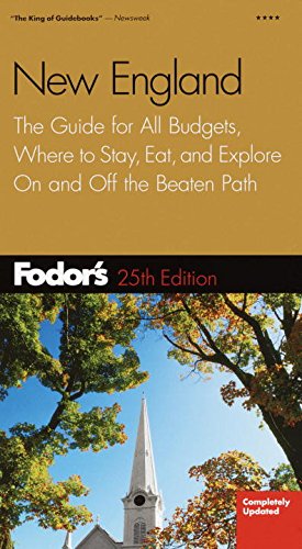 Stock image for New England : The Guide for All Budgets, Where to Stay, Eat, and Explore on and off the Beaten Path for sale by Better World Books