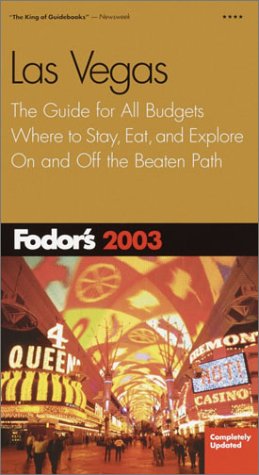 Fodor's Las Vegas 2003 (9781400010479) by Fodor's