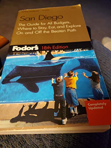 9781400010509: Fodor's San Diego 18th ed.