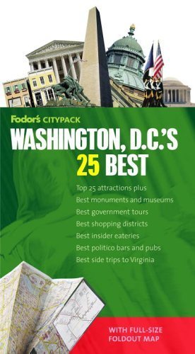 9781400015313: Fodor's Citypack Washington D.C.'s 25 Best [Lingua Inglese]