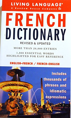 9781400020058: Living Language French Dictionary: French-English/English-French