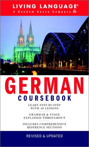 Beispielbild fr German Coursebook: Basic-Intermediate (Complete Basic Courses) (English and German Edition) zum Verkauf von Wonder Book