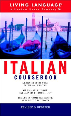 Beispielbild fr Italian Coursebook: Basic-Intermediate (LL(R) Complete Basic Courses) zum Verkauf von Wonder Book