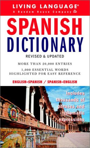 Stock image for Spanish Dictionary: Spanish-English/English-Spanish (Living Language) for sale by R Bookmark