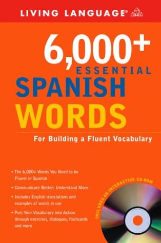 Stock image for 6,000+ Essential Spanish Words [With CDROM] for sale by ThriftBooks-Atlanta