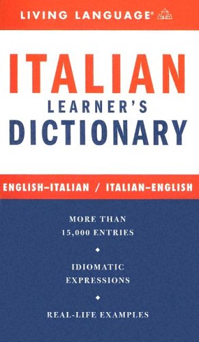 9781400021420: Italian Learner's Dictionary: English-Italian / Italian-English