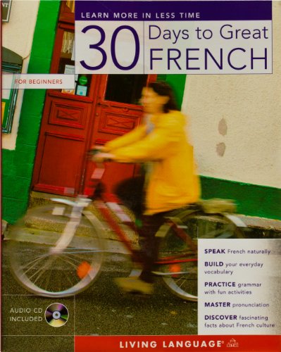 9781400023523: French (30 Days to Great S.)