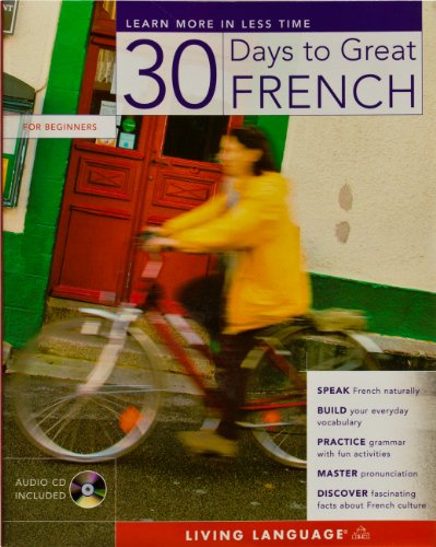 Stock image for 30 Days to Great French for sale by SecondSale