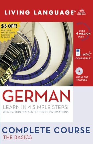 9781400024124: Complete German: The Basics (Book and CD Set): Includes Coursebook, 4 Audio CDs, and Learner's Dictionary: Basics Pkg