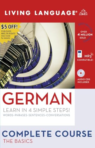 Stock image for Complete German: The Basics (Book and CD Set): Includes Coursebook, 4 Audio CDs, and Learner's Dictionary (Complete Basic Courses) for sale by Ergodebooks