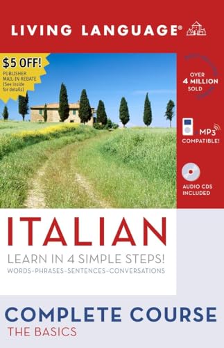 Complete Italian: The Basics (Book and CD Set): Includes Coursebook, 4 Audio CDs, and Learner's Dictionary (Complete Basic Courses) (9781400024162) by Living Language