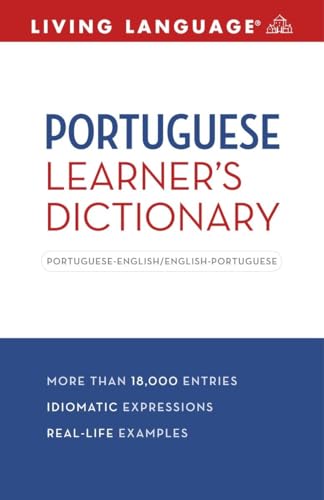 Beispielbild fr Portuguese Learner's Dictionary: Portuguese-English/English-Portuguese (Living Language Dictionaries) zum Verkauf von AwesomeBooks